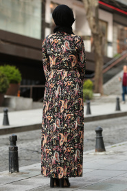 A motifs - Nayla Collection - Robe Hijab 1011DSN - Thumbnail
