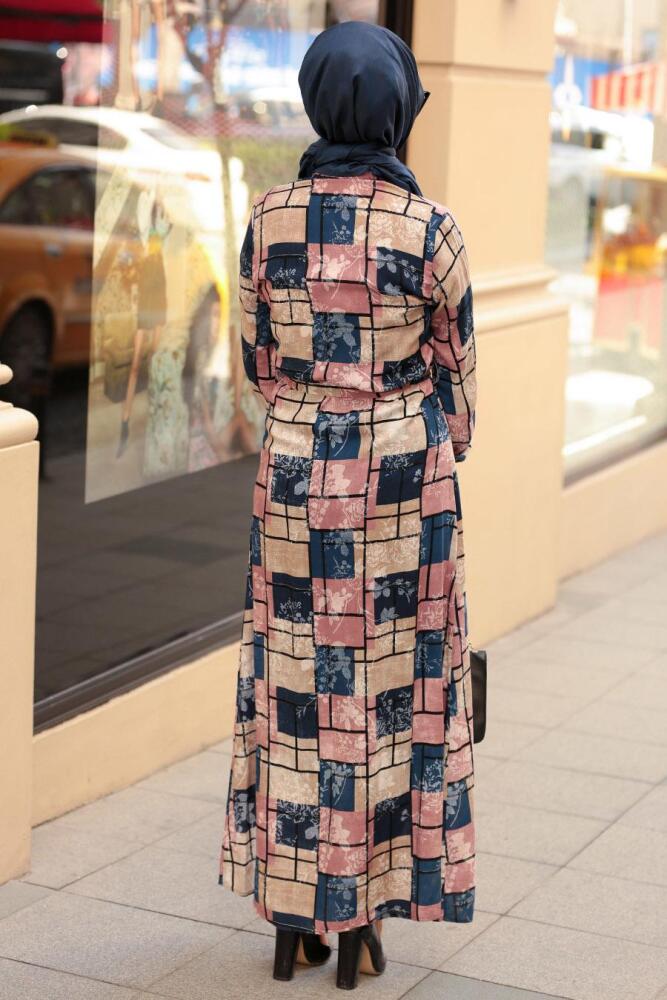 A motifs - Nayla Collection - Robe Hijab 1523DSN - 4