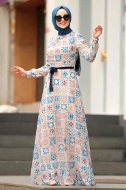 A motifs - Nayla Collection - Robe Hijab - 815224DSN - Thumbnail
