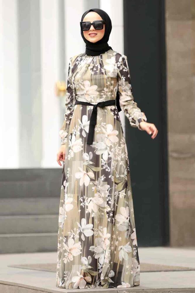 A motifs - Nayla Collection - Robe Hijab - 815225DSN - 1