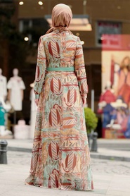 A motifs - Nayla Collection - Robe Hijab - 815234DSN - Thumbnail
