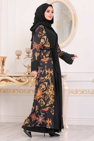 A Motifs - Neva Style - Hijab Abaya -92011DSN - Thumbnail
