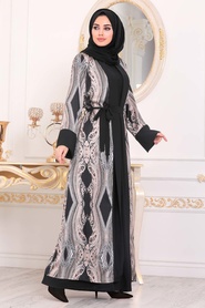 A Motifs - Neva Style - Hijab Abaya -92014DSN - Thumbnail