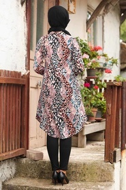 A motifs - Neva Style - Tunique Hijab - 33553DSN - Thumbnail