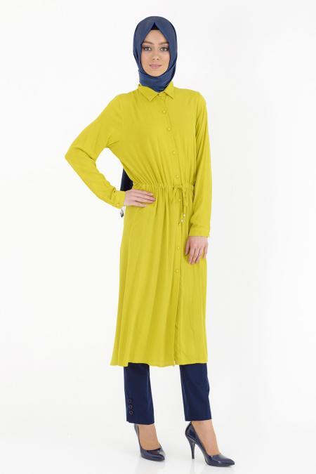 Afra - Sarı Tunik 1055SR - 2