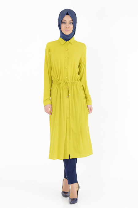 Afra - Yellow Hijab Tunic 1055SR