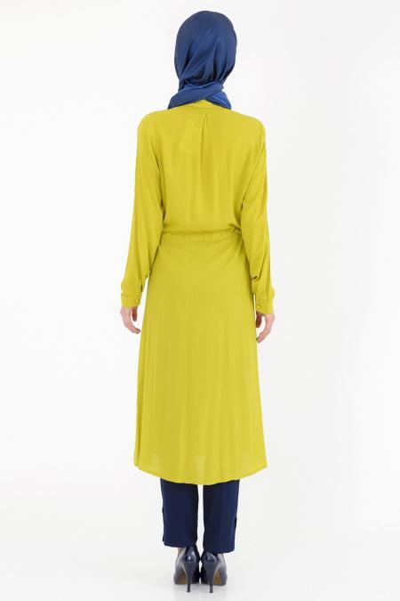 Afra - Yellow Hijab Tunic 1055SR - 3