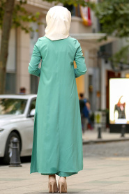 Almond Green - Nayla Collection - Combinaison Hijab 4145CY - Thumbnail