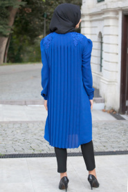 Aramis - Sax Blue Hijab Tunic 853SX - Thumbnail