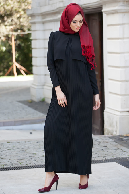 Aramiss - Black Hijab Tunic 8008S