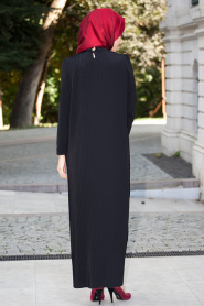 Aramiss - Black Hijab Tunic 8008S - Thumbnail