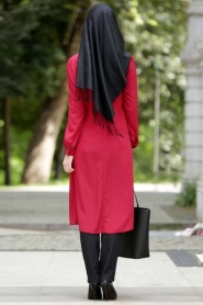 Aramiss - Red Hijab Tunic 808K - Thumbnail