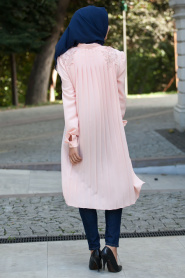 Aramiss - Salmon Pink Hijab Tunic 853SMN - Thumbnail