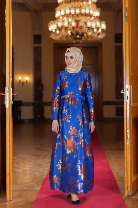 Aramiss - Tile Hijab Dress 1704-02KRMT
