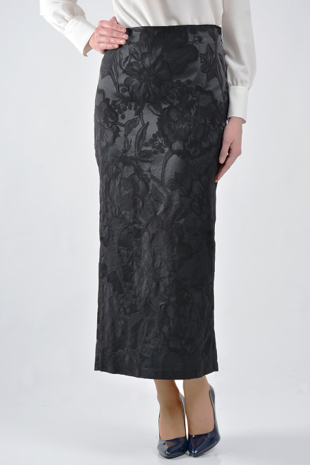 Asiyan - Black Hijab Skirt 0401S