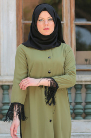 Asiyan - Green Hijab Tunic 2198Y - Thumbnail