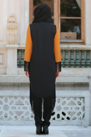 Asiyan - Mustard Hijab Tunic 2198HR - Thumbnail
