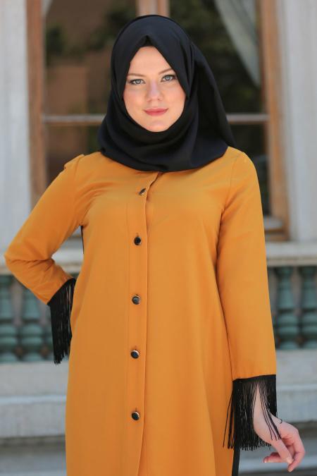 Asiyan - Mustard Hijab Tunic 2198HR - 3