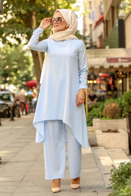 Bébé Bleu - Nayla Collection - Combination Hijab 41440BM