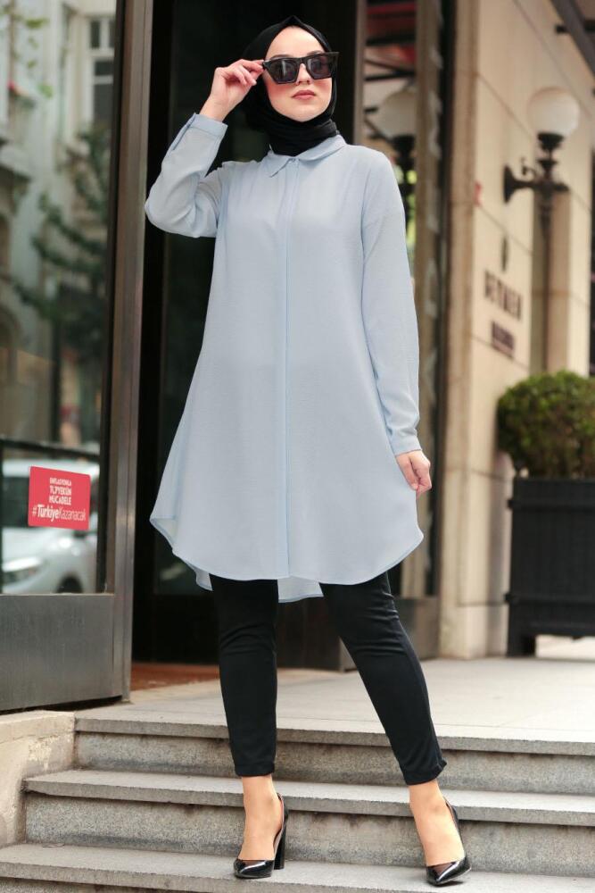 Bébé Bleu - Nayla Collection - Tunique Hijab 253BM - 1