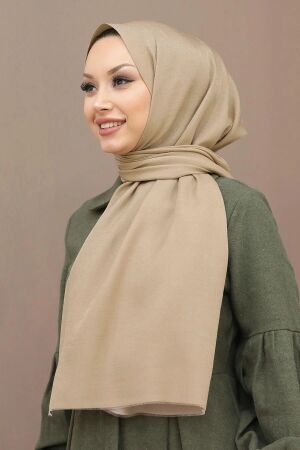 Beige Hijab Shawl 4780BEJ 