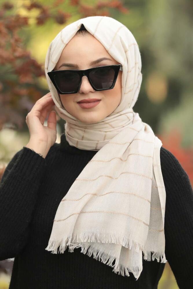 Beige - Neva Style - Chale - 7498BEJ - 1