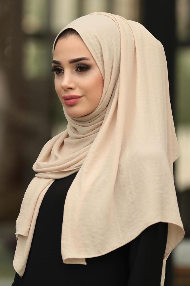 Beige - Neva Style - Soie De Medine - 7513BEJ - 1