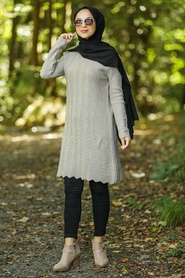 Beige - Neva Style - tricots hijab - 14714BEJ - Thumbnail