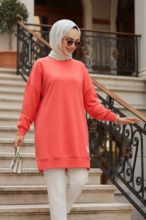 Mercan Tesettür Tunik 30644MR - NEVA STYLE