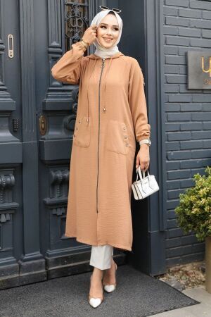 Biscuit Hijab Coat 511BS 