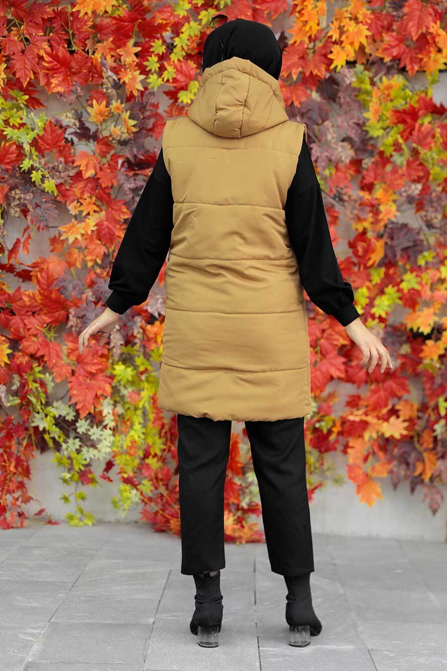Biscuit Hijab Inflatable Vest 20093BS
