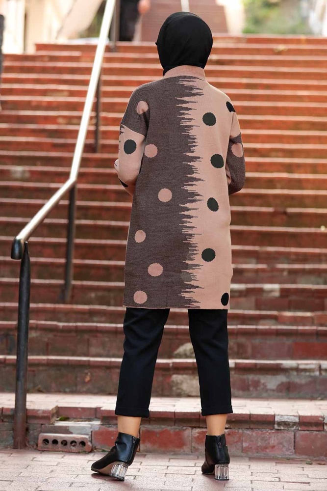 Biscuit Hijab Knitwear Tunic 3082BS - 2