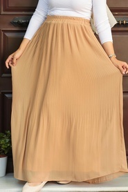 Biscuit Hijab Skirt 32140BS - Thumbnail