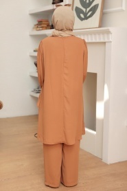 Biscuit Hijab Suit Dress 13101BS - Thumbnail