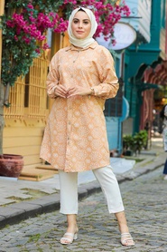 Biscuit Hijab Tunic 20350BS - Thumbnail