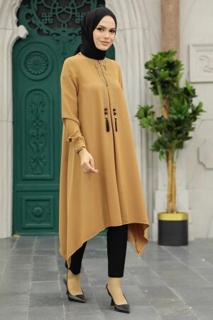 Biscuit Hijab Tunic 24460BS - 1