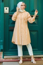 Biscuit Hijab Tunic 5645BS - Thumbnail