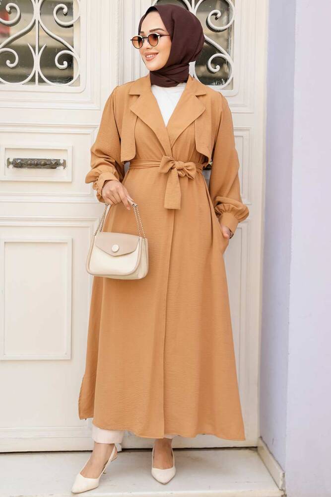 Biscuit Modest Coat 6822BS - 3