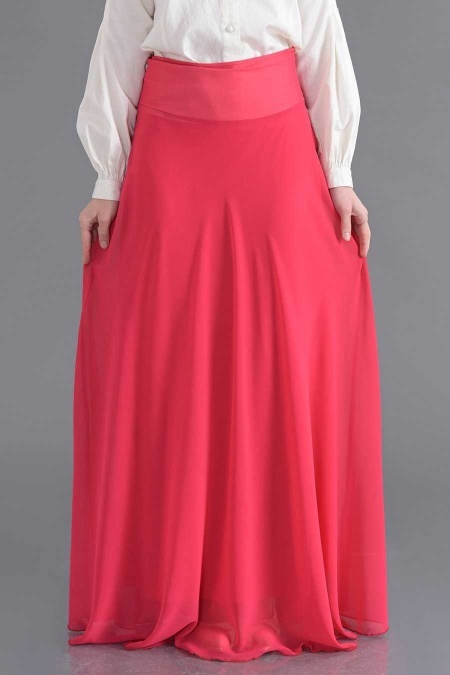 Bislife - Fuchsia Hijab Skirt 8022F