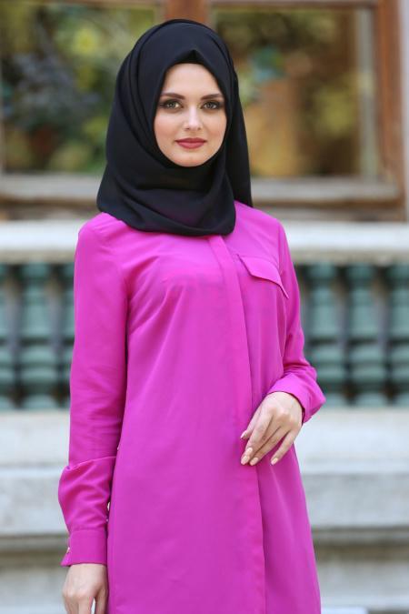 Bislife - Fuşya Tunik 6115F - 2