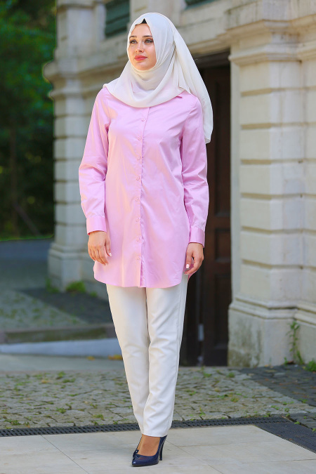 Bislife - Pink Hijab Skirt 6201P