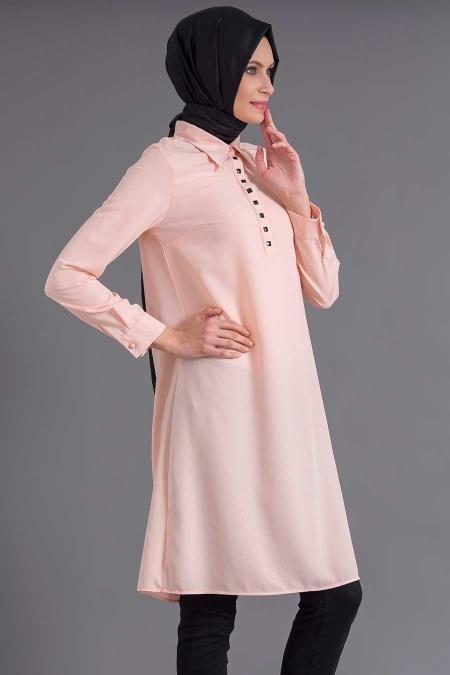 Bislife - Somon Tesettür Tunik 6079SMN - 2