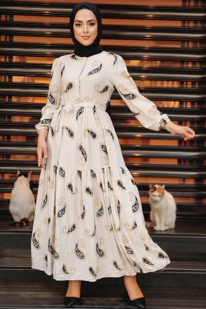 Black Hijab Dress 10293S - 1