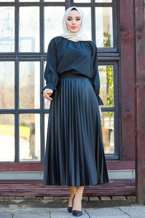 Black Hijab Skirt 20511S - 1