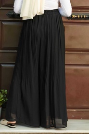 Black Hijab Skirt 32140S - Thumbnail