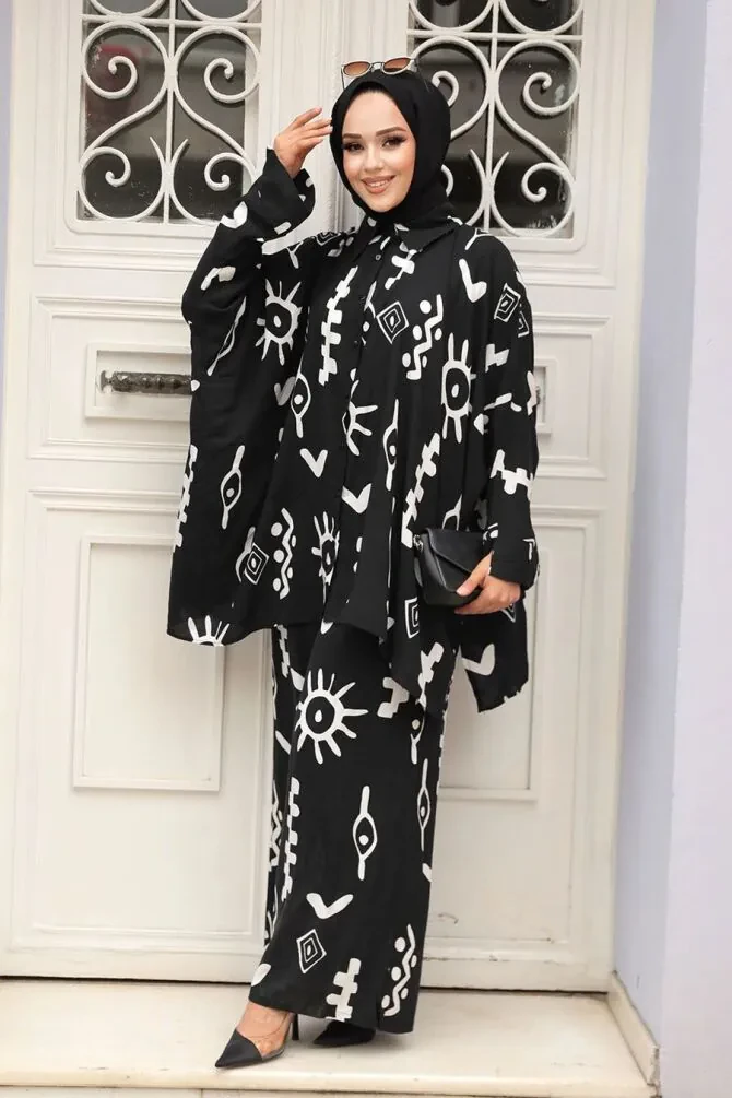 Black Modest Dual Suit 12294S - 1