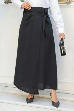 Black Modest Skirt 70321S - 1