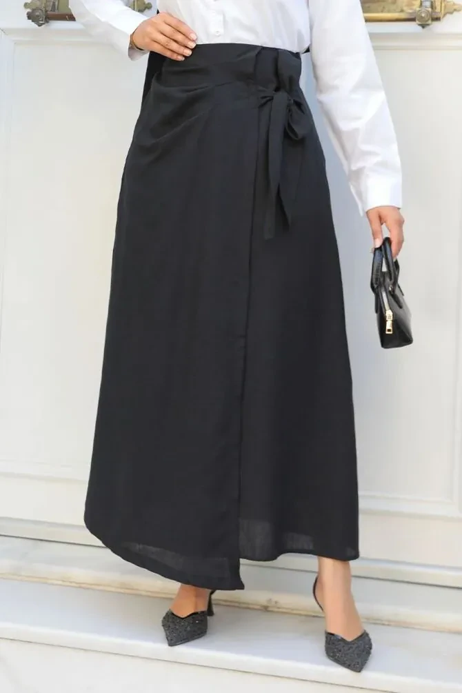 Black Modest Skirt 70321S - 1
