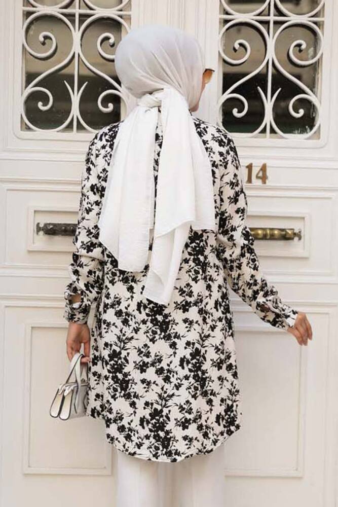 Black Modest Top 11695S - 3