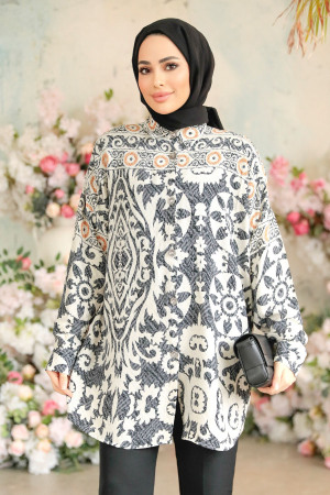 Black Modest Top 20403S - 2